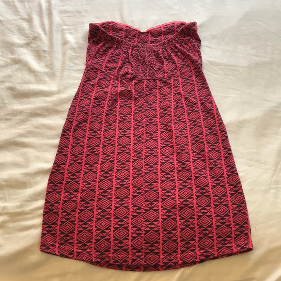 Strapless summer dress with pockets - Picture 2 of 2